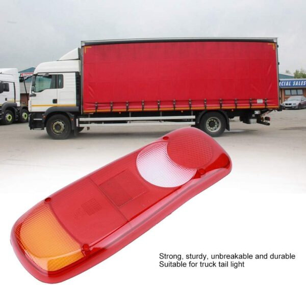 Rear Tail Lights Housings Rear Light Cover 1PC Stop Reverse Rear Light Tail Lights Lamp Cover Shell Replacement for Lorry Trucks Trailer - Image 6