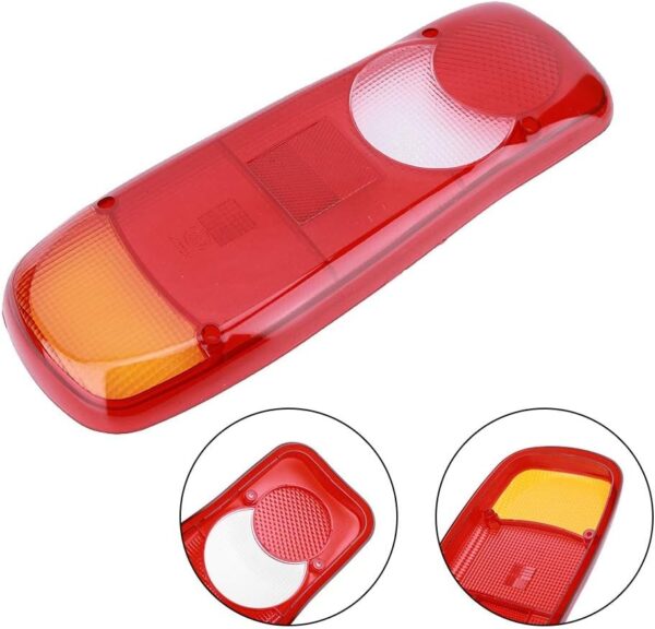 Rear Light Cover,Stop Reverse Rear Light Tail Lights Lamp Cover Shell for Lorry Trucks Trailer - Image 4