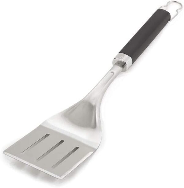 Weber 6761 Premium Spatula Length 46 cm Black Silver - Image 2