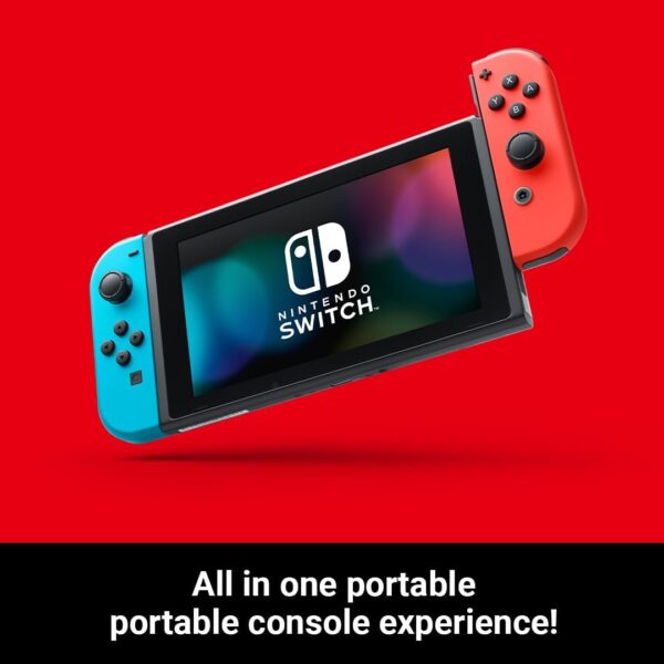 Nintendo Switch (Neon Red/Neon blue) - Image 3