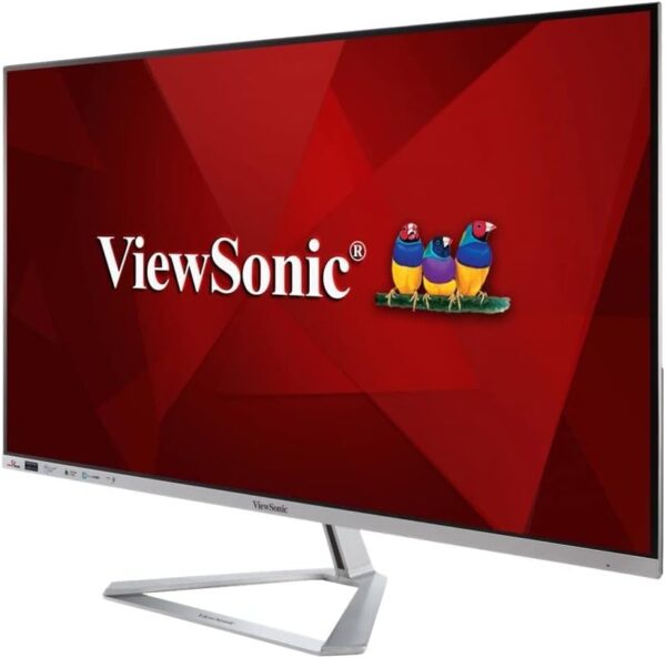 ViewSonic VX3276-2K-MHD-2 32-inch IPS QHD Monitor with 103% sRGB, 2x HDMI, DisplayPort, Mini DisplayPort, Eye Care for Work and Entertainment at Home - Image 2