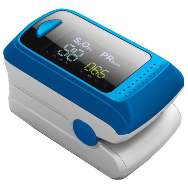 BLT M70CB Fingertip Pulse Oximeter, SpO2 Blood Oxygen Level Saturation Sats Monitor for Adults Meets Medical Standard UK Guidance, Finger Pulse Oximeter CE Approved, Meet NHS Requirement, No Bluetooth - Image 2