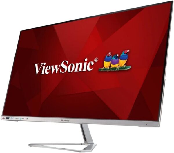 ViewSonic VX3276-2K-MHD-2 32-inch IPS QHD Monitor with 103% sRGB, 2x HDMI, DisplayPort, Mini DisplayPort, Eye Care for Work and Entertainment at Home - Image 8