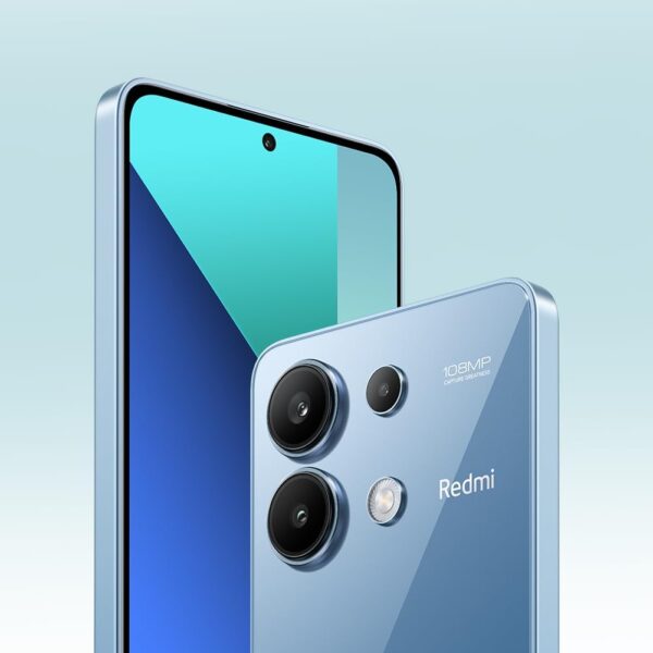 Xiaomi Redmi Note 13 Ice Blue - Smartphone 8+256GB, Snapdragon 685, 6nm process, 108MP triple camera, 120Hz FHD+ AMOLED, 33W fast charging, dust and water protection (UK Version + 2 Years Warranty) - Image 4