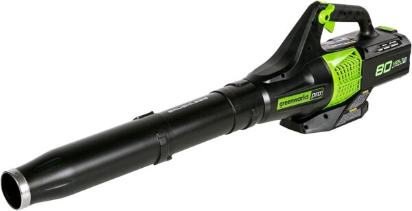 Greenworks Pro 80V (145 MPH / 580 CFM) Brushless Cordless Axial Blower, Tool Only BLB482 - Image 2