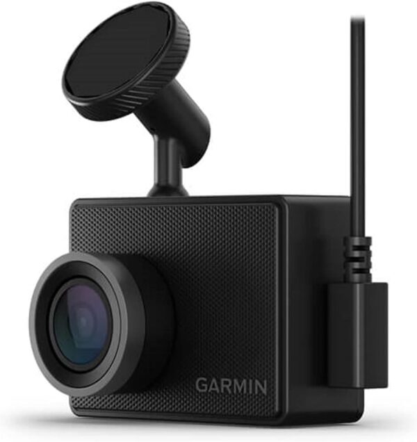 Garmin Dash Cam 47, 1080p HD Video, 140-degree Field of View, Voice Controlled, Pocket Size Dash Camera, Automatic Recording, Incident Detection with GPS, Dual USB charger included - Image 4