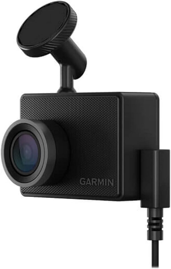 Garmin Dash Cam 47, 1080p HD Video, 140-degree Field of View, Voice Controlled, Pocket Size Dash Camera, Automatic Recording, Incident Detection with GPS, Dual USB charger included - Image 5