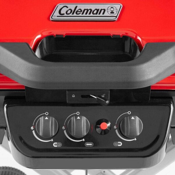 Coleman Roadtrip 225 Portable Stand-Up Propane Grill, Red - Image 10