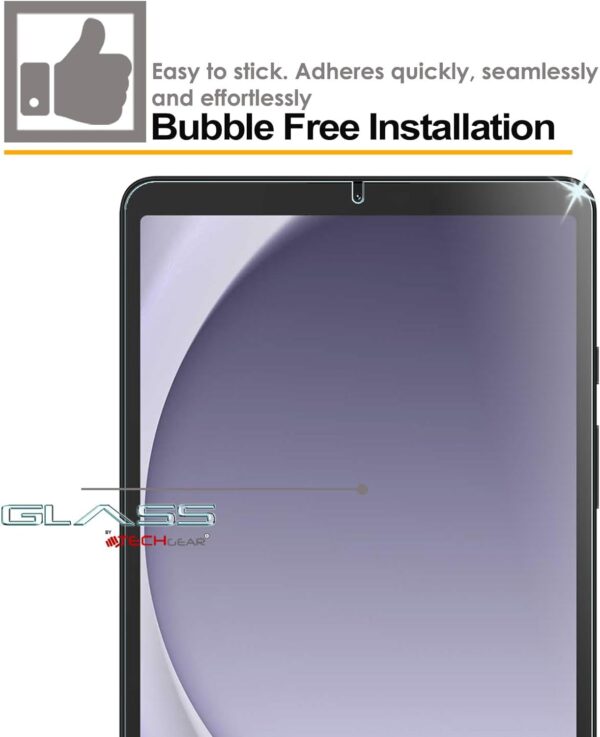 TECHGEAR Anti Glare Galaxy Tab A9 8.7" 2023 MATTE Glass Edition, Tempered Glass Screen Protector [9H Toughness] [Scratch-Resistant] [No-Bubble] Made For Samsung Galaxy Tab A9 SM-X110 / X115 - Image 5