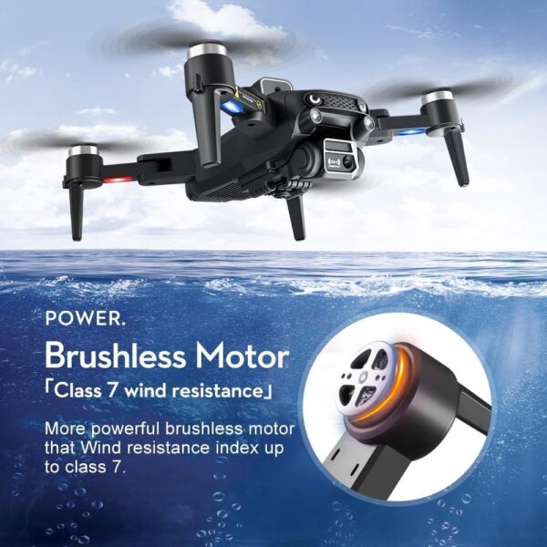 OBEST Drone with Camera for Adults 4K, Kids Beginners, Mini Portable Drone, FPV RC Aircraft Toy Gift, 360°Active Bbstacle Avoidance,Optical Flow Positioning, APP Control, 2 Batteries - Image 3