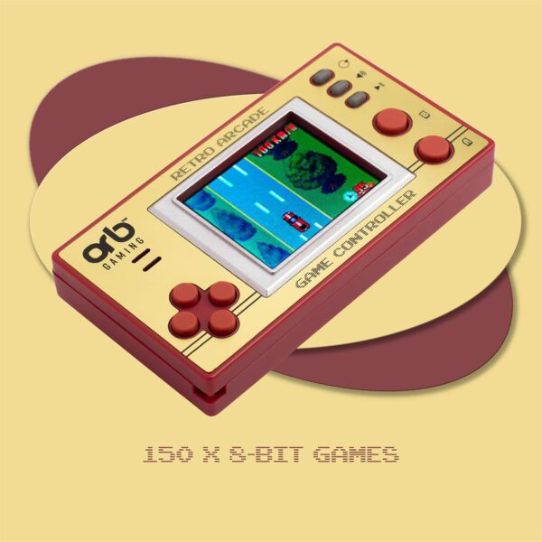 Mini Retro Games Console, 150 In-Built Games, 8-Bit Retro Gaming Handheld Console, 1.8” Full Colour LCD Screen Pocket Console, Immersive Sound Games Console - ThumbsUp! - Image 7