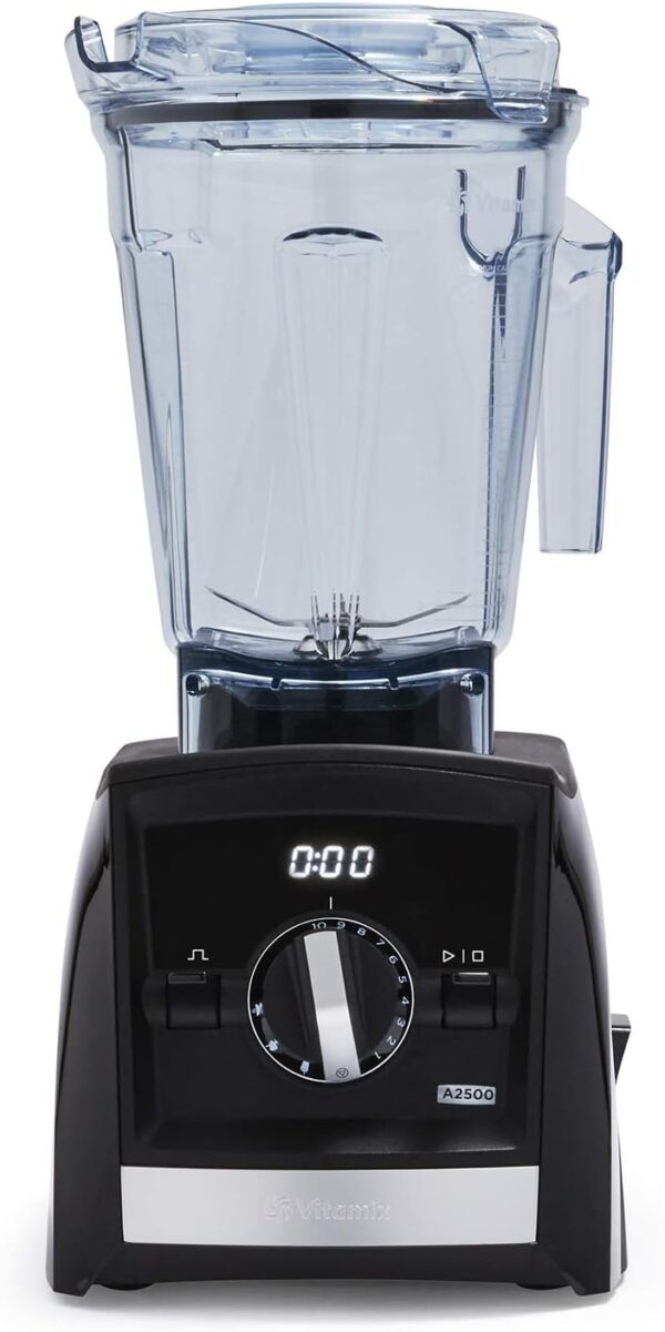 Vitamix A2500 Ascent Series Smart Blender, Professional-Grade, 64 oz. Low-Profile Container, Black - Image 3