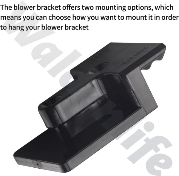 Leaf Blower Mounting Bracket / Leaf Blower Wall Mount Compatible with EGO Power+ 530 CFM, 580, 615, 650 Leaf Blower, Hanging Leaf Blower/Use for EGO Blower Wall Mount - Image 8