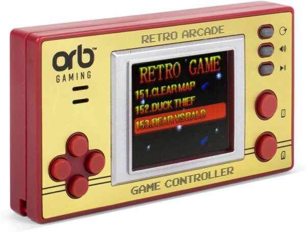 Mini Retro Games Console, 150 In-Built Games, 8-Bit Retro Gaming Handheld Console, 1.8” Full Colour LCD Screen Pocket Console, Immersive Sound Games Console - ThumbsUp! - Image 10