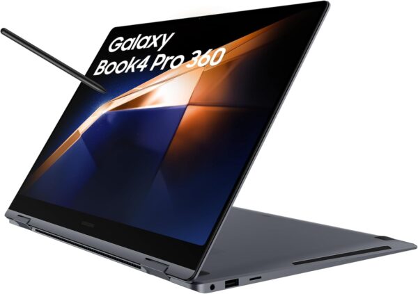 Samsung Galaxy Book4 Pro 360 Laptop (2024) 16" Intel Core Ultra 7 16GB 512GB Moonstone Grey - Image 2