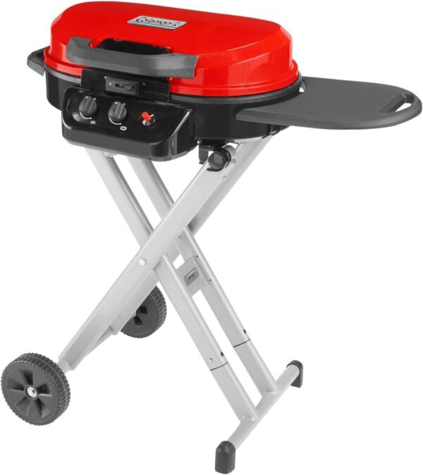 Coleman Roadtrip 225 Portable Stand-Up Propane Grill, Red - Image 8