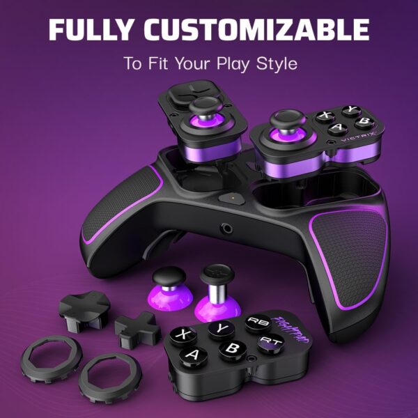 PDP Victrix Pro BFG Wireless Controller: Black For Xbox Series X|S, Xbox One, and Windows 10/11 PC - Image 3