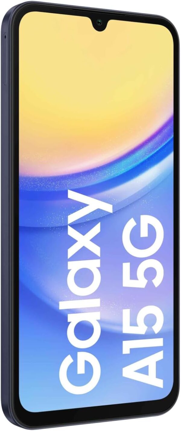 Samsung Galaxy A15 Blue Black 6.5" 128GB 5G Unlocked & SIM Free Smartphone - Image 3