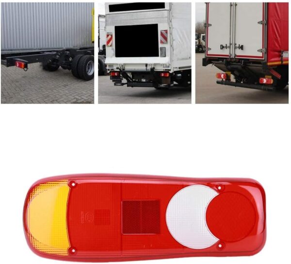 Rear Tail Lights Housings Rear Light Cover 1PC Stop Reverse Rear Light Tail Lights Lamp Cover Shell Replacement for Lorry Trucks Trailer - Image 3