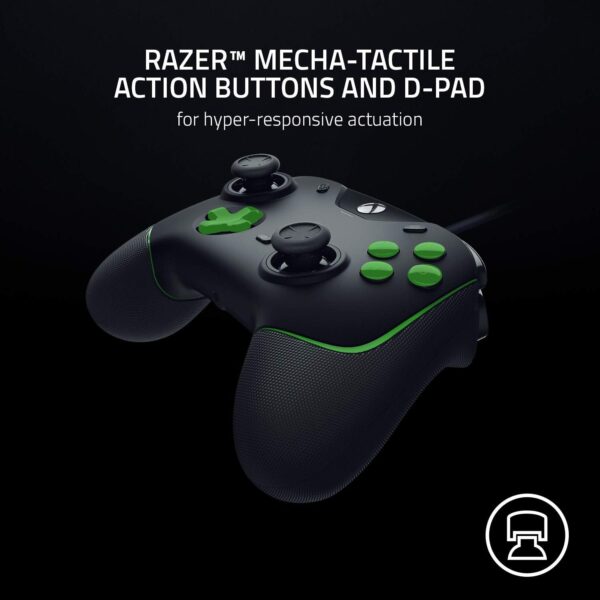 Razer Wolverine V2 - Wired Gaming Controller for Xbox Series X|S/One & PC (2 Freely Assignable Multifunction Buttons, Action Buttons and D-Pad, Hair Trigger Mode, 3.5 mm Analogue Audio Port) Black - Image 5