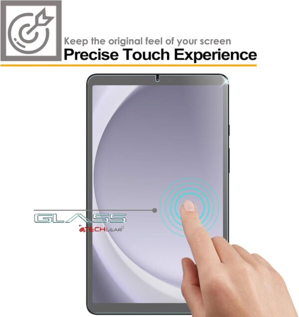 TECHGEAR Anti Glare Galaxy Tab A9 8.7" 2023 MATTE Glass Edition, Tempered Glass Screen Protector [9H Toughness] [Scratch-Resistant] [No-Bubble] Made For Samsung Galaxy Tab A9 SM-X110 / X115 - Image 7