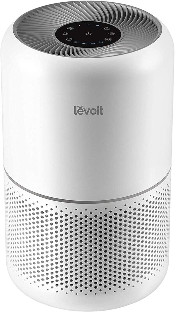 Levoit Air Purifier for Home Bedroom with HEPA & Carbon Air Filters CADR 187 m³/h, 80m², removes Pollen Allergies Dust Smoke, Air Cleaner with Timer, Quiet 24dB Sleep Mode, Air Frenshener, Core 300 - Image 2