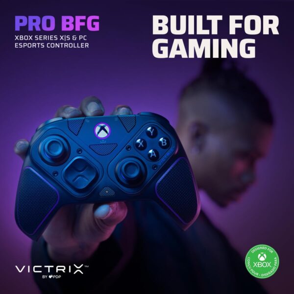 PDP Victrix Pro BFG Wireless Controller: Black For Xbox Series X|S, Xbox One, and Windows 10/11 PC - Image 9