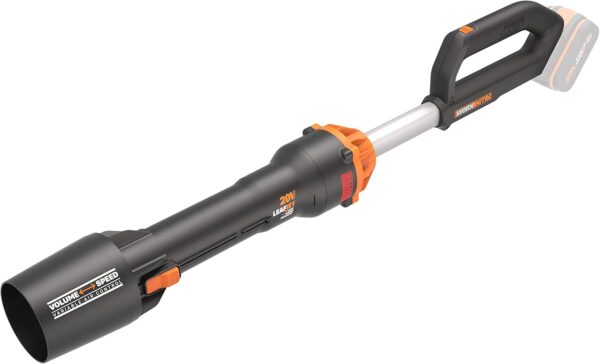 WORX NITRO 18V(20V MAX) Cordless Leaf Blower, PowerShare, Brushless Motor 2.0, Max. 209km/h Air Speed, 2-Speed Control, Bare Tool Only, WG543E.9 - Image 2