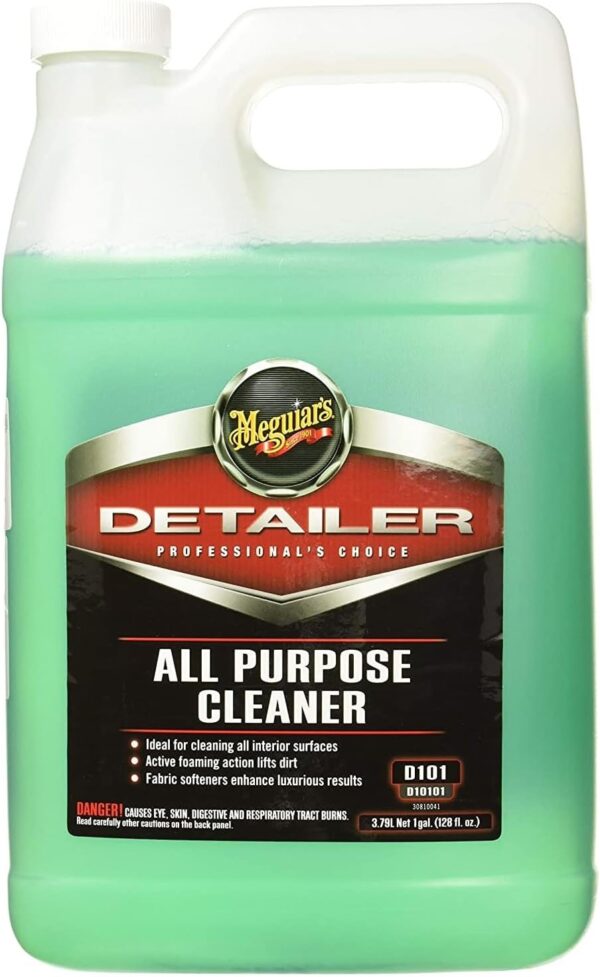 Meguiar's D10101 Detailer All Purpose Cleaner 3.79L for all interior and exterior surfaces - Image 2