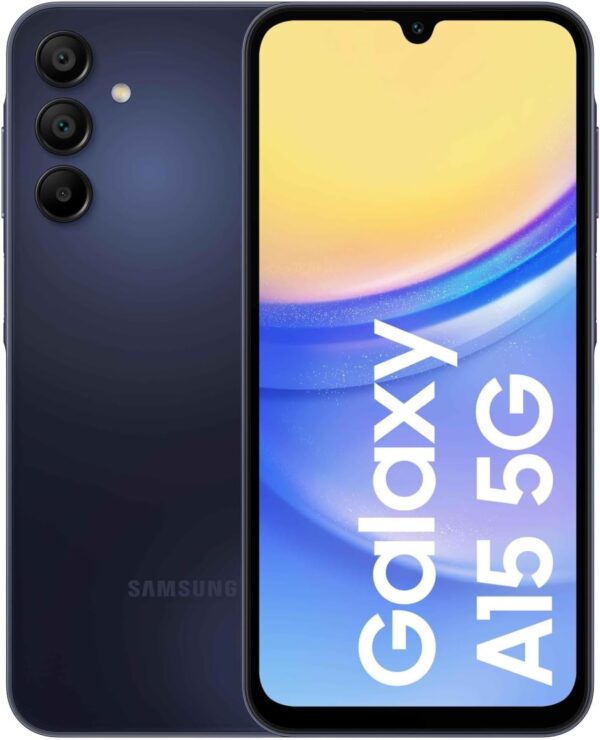 Samsung Galaxy A15 Blue Black 6.5" 128GB 5G Unlocked & SIM Free Smartphone - Image 2