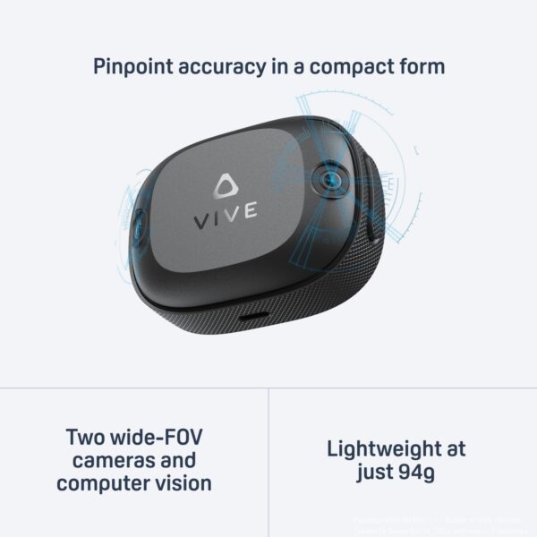 HTC VIVE Ultimate Tracker, 3 Trackers + 1 Dongle — Full-Body Tracking for VR - Image 3