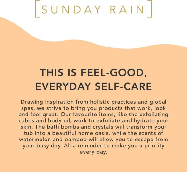 Sunday Rain Polishing Body Scrub for Extra Smooth & Soft Skin, Vegan and Cruelty-Free, Tropical Mango Butter and Coconut Oil, 265g - Image 9