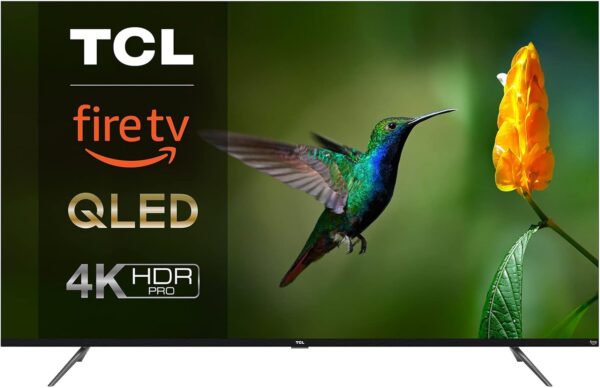 TCL 50CF630K 126cm (50 Inch) QLED Fire TV (4K Ultra HD, HDR 10+, Dolby Vision & Atmos, Smart TV, Game Master, 60Hz Motion Clarity, Press & Ask Alexa), Black - Image 2