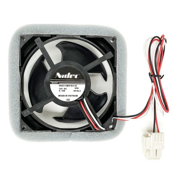 DA81-06013A DA31-00287A Refrigerator Evaporator Fan Motor Compatible with Samsung Refrigerator RF28HDEDBSR/AA RF28HFEDTSR/AA RF28HMEDBBC RF26HFENDSL RF24FSEDBSR/AA U92C12MS1B3-52 0.16A Fridge Fan - Image 2