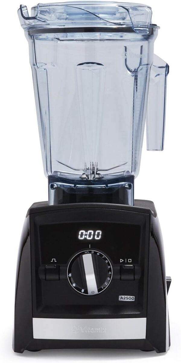 Vitamix A2500 Ascent Series Smart Blender, Professional-Grade, 64 oz. Low-Profile Container, Black - Image 2