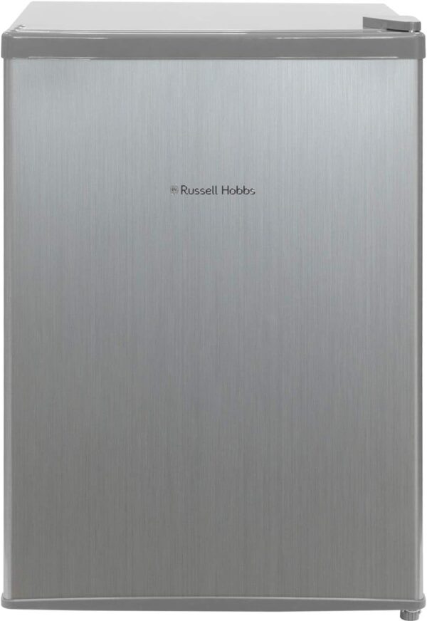 Russell Hobbs RHTTF67SS 66 Litre Reversible Doors Table Top Mini Fridge, Stainless Steel Effect, silver - Image 3