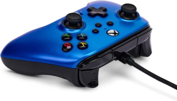 PowerA Enhanced Wired Controller for Xbox Series X|S, Wired Video Game Controller, Gamepad for Xbox X and S, Officially Licenced by Xbox, 2 Years Manufacturer Warranty- Sapphire Fade - Image 7