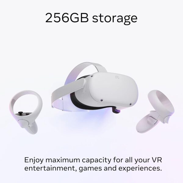 Meta Quest 2 — Advanced All-In-One Virtual Reality Headset — 256 GB (Renewed) - Image 4