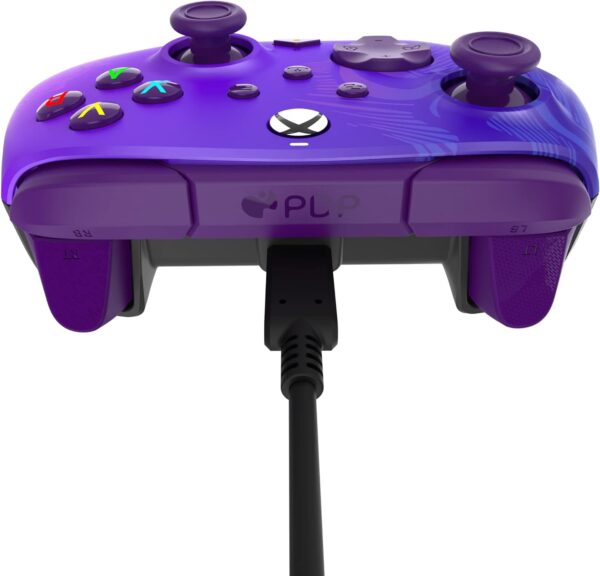 PDP REMATCH XBOX WIRED Controller Purple Fade for XBOX Series X|S, XBOX One, Officially Licensed - Image 14