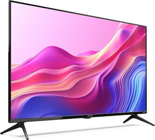 SHARP 40FD6K 40-Inch Full HD Smart Frameless Roku TV™ in Black with Active Motion 200, HDR10 Support, Freeview Play, Pre-Installed Apps, 3x HDMI & 1x USB - Image 4