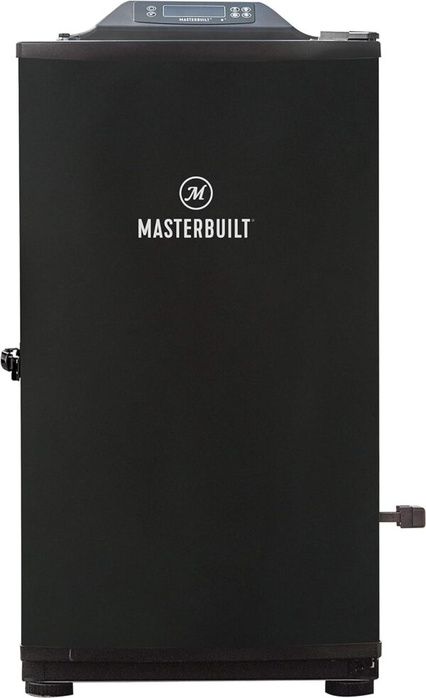 Masterbuilt MB20073420 30-inch Outdoor Digital Electric Smoker with Bluetooth & Broiler in Black - Image 2