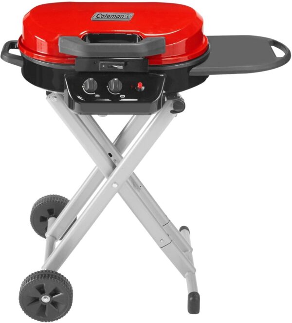 Coleman Roadtrip 225 Portable Stand-Up Propane Grill, Red - Image 9