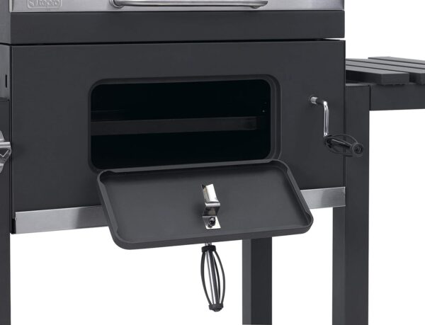 tepro Grillwagen Toronto Click Charcoal Barbecue, Anthracite/Stainless Steel, 56 x 41.5 cm - Image 3