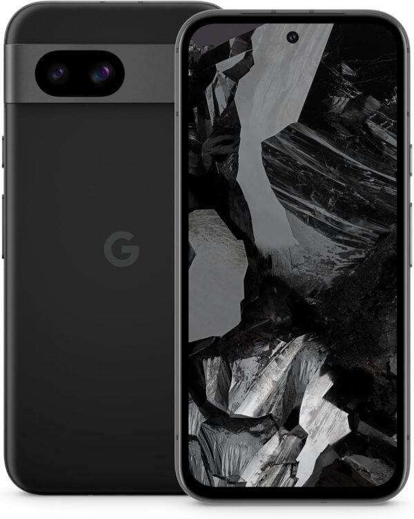 Google Pixel 8a – Unlocked Android smartphone with advanced Pixel Camera, 24-hour battery and powerful security – Obsidian, 128GB - Image 2