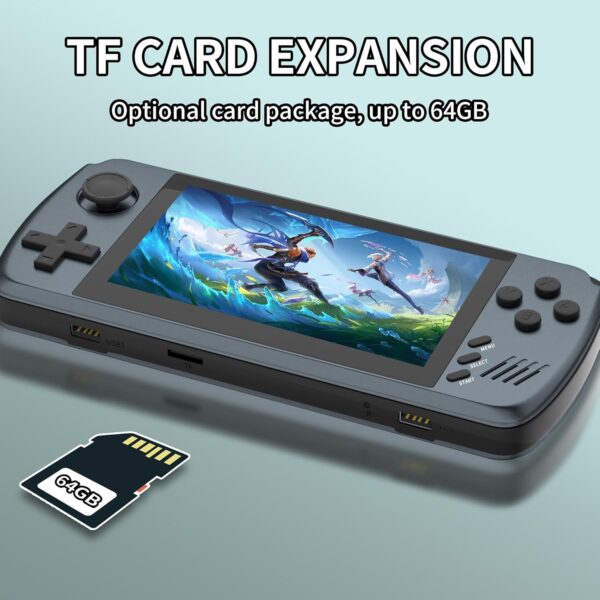 Open Source Handheld Game Console - 4.3 Inch IPS HD Retro Game Console with ATM7051 Quad Core ARM CORTEX-A9 CPU, Classic Video Games, Multi-Emulator Support, HD Output, and TF Card Expansion - Image 8