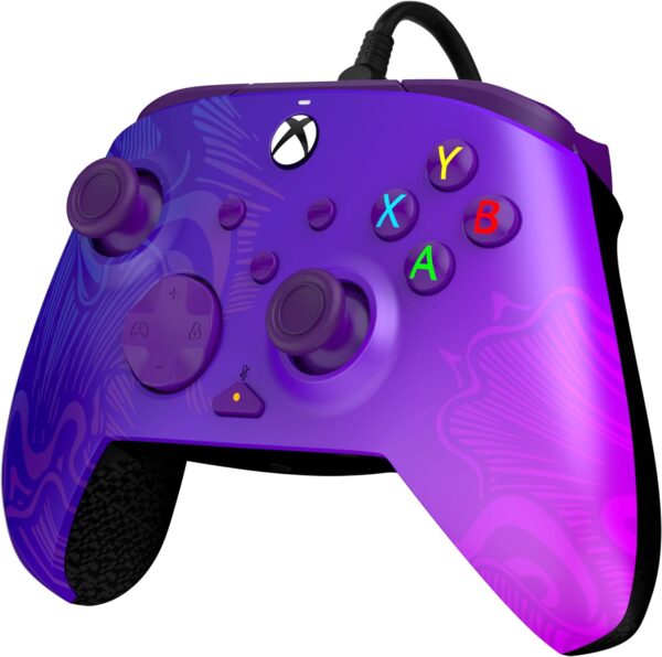 PDP REMATCH XBOX WIRED Controller Purple Fade for XBOX Series X|S, XBOX One, Officially Licensed - Image 9