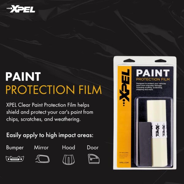 XPEL Clear Paint Protection Film Roll, 6" x 84" - Polyurethane Vehicle PPF Wrap Protects from Chips, Scratches, Dings, Road Debris - Safe for Cars, Trucks, Motorcycles, Bicycles, Boats & More - Image 3