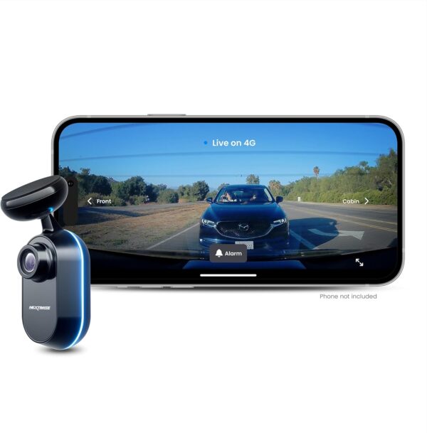 Nextbase IQ 2K Rear Dash Cam - Nextbase Dash Cam for Rear Window, Compatible with IQ Front View Dash Cams - Live View, Smart Parking, Witness Mode, Roadwatch AI, SOS Response, Voice Control, 4G Data - Image 2