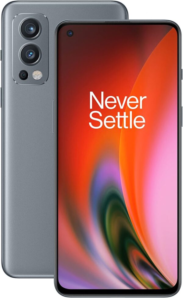 OnePlus Nord 2 5G (UK) - 8GB RAM 128GB SIM Free Smartphone with Triple Camera and 65W Warp Charge - Grey Sierra [UK version] - Image 2