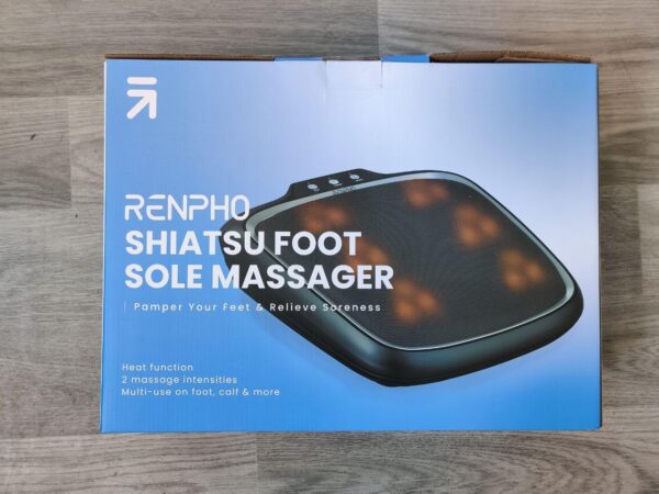 RENPHO Foot Massager with Heat, Shiatsu Foot Massage Machine, 2-in-1 Feet and Back Massager with Deep Kneading, Electric Foot Massage with Removable Cover, Portable, Gifts for Men, Women - Image 10